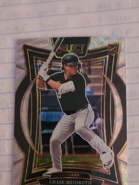 Panini Select 2025 Black and Gold Chase Meidroth Silber Wave